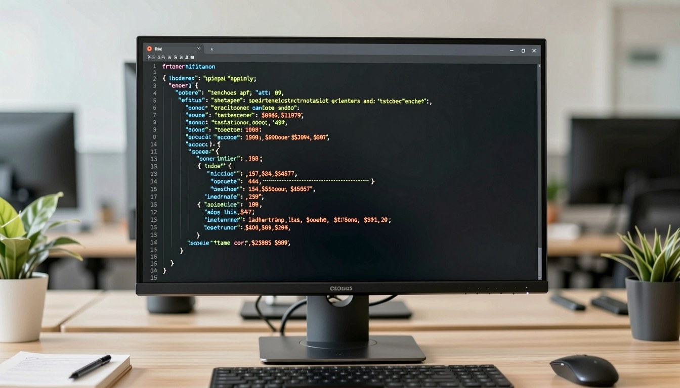 程式碼終端機顯示 API 調用回應，JSON 格式 probability 輸出，深色主題